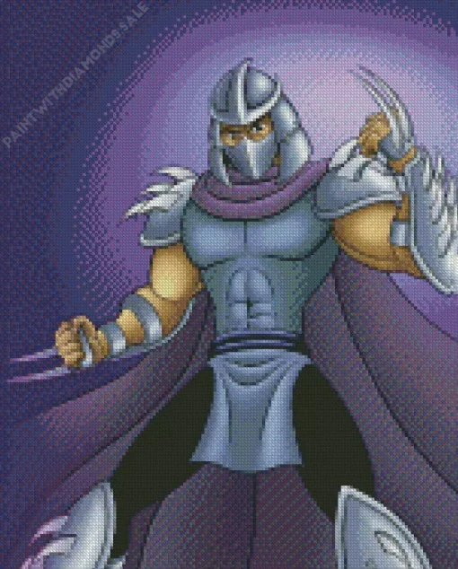 Shredder Ninja Turtles Diamond Painting