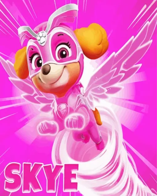 Skye Paw Patrol Art Diamond Painting