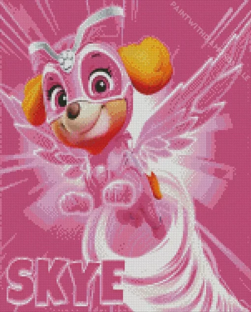 Skye Paw Patrol Art Diamond Painting