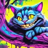 Smiling cheshire cat Diamond By Numbers