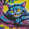 Smiling cheshire cat Diamond Paintings