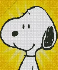 Snoopy From Peanuts Diamond Painting