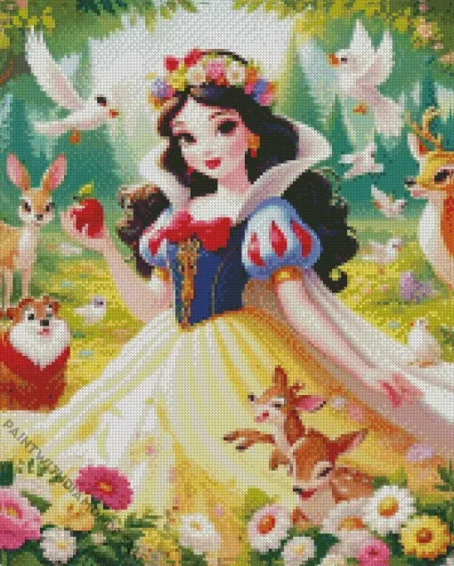 Snow White disney princess Diamond Paints