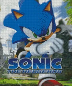 Sonic The Hedgehog Animation Diamond Painting