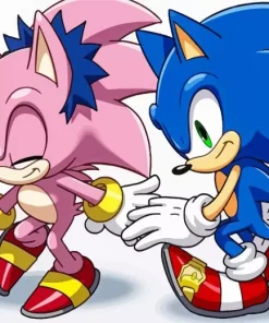 Sonic The Hedgehog Characters Diamond Painting