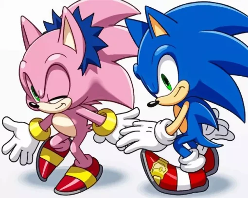 Sonic The Hedgehog Characters Diamond Painting