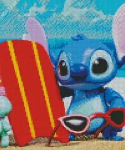 Stitch In The Beach Diamond Painting