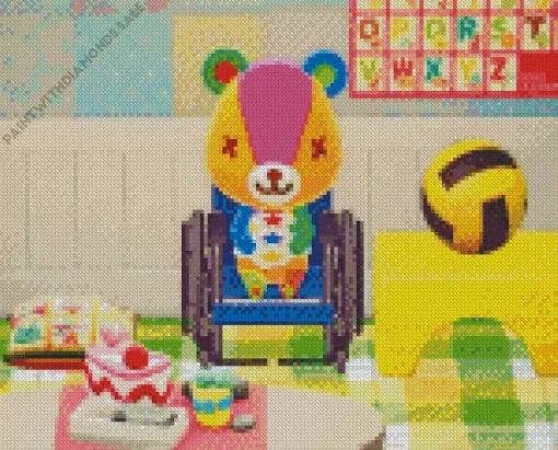 Stitches Animal Crossing Diamond Painting