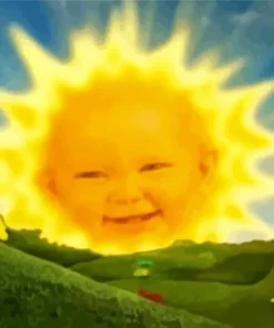 Sun Baby Teletubbies Diamond Painting