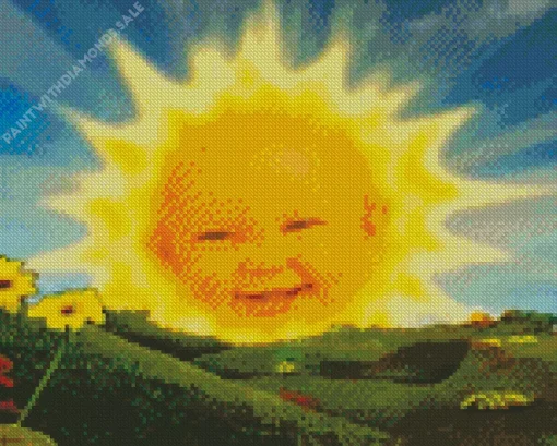 Sun Baby Teletubbies Diamond Painting