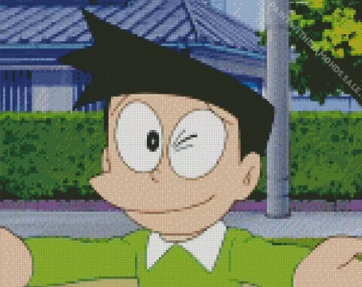 Suneo Honekawa Doraemon Diamond Painting