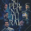 Supernatural Serie Actors Diamond With Numbers