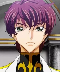 Suzaku Kururugi Code Geass Diamond Painting