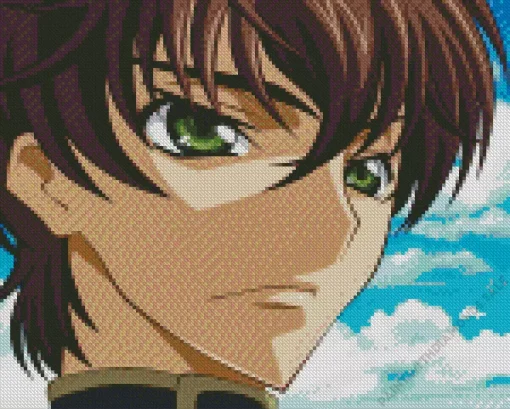 Suzaku Kururugi Diamond Painting