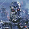 T 800 The Terminator Diamond Painting