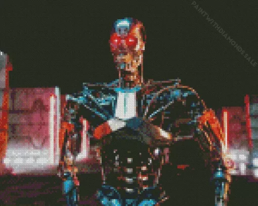 T 800 Character Diamond Painting