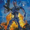 T 800 In The Terminator Diamond Painting