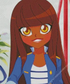 Talia LoliRock Character Diamond Painting