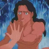 Tarzan Character Diamond Painting