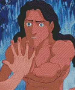 Tarzan Character Diamond Painting