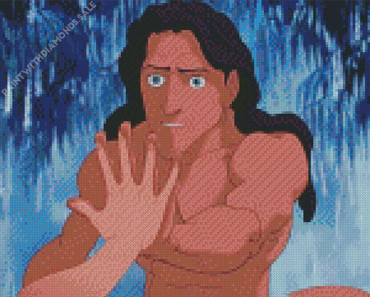 Tarzan character Diamond Paintings Tarzan Character Diamond Painting