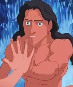 Tarzan Character Diamond Painting