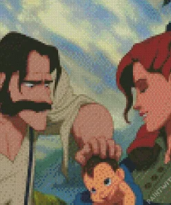 Tarzan Characters Diamond Painting