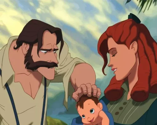 Tarzan Characters Diamond Painting