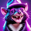 Tasmanian Devil In A Hat Diamond Painting