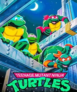 Teenage Mutant Ninja Turtles Animated Serie Diamond Paints