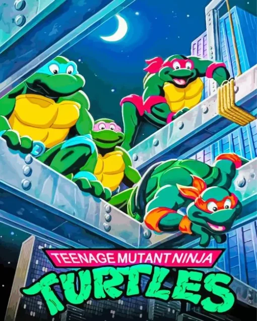 Teenage Mutant Ninja Turtles Animated Serie Diamond Paints