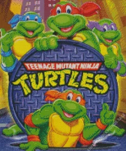 Teenage Mutant Ninja Turtles Diamond With Numbers