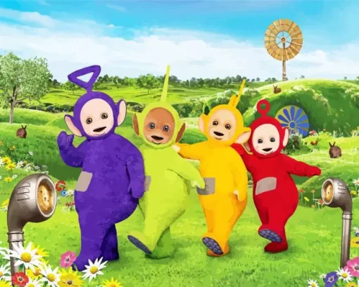 Teletubbies Animation Diamond Painting