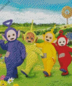 Teletubbies Animation Diamond Painting