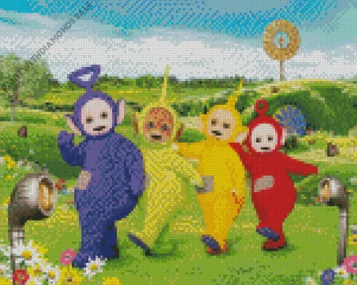 Teletubbies Animation Diamond Painting