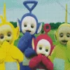 Teletubbies Cartoon Diamond Painting