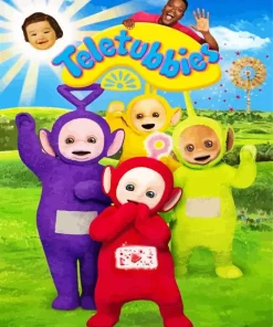 Teletubbies Poster Diamond Painting