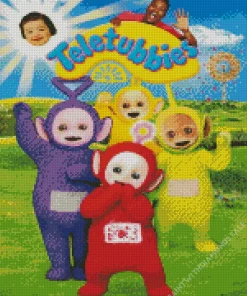 Teletubbies Poster Diamond Painting