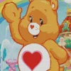 Tenderheart Bear Care Bears Diamond Paintings