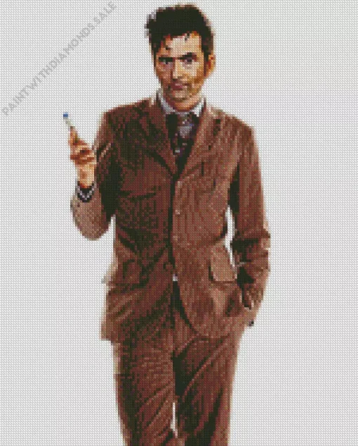 Tenth Doctor Art Diamond Painting