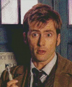 Tenth Doctor Character Diamond Painting