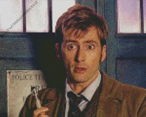 Tenth Doctor Character Diamond Painting