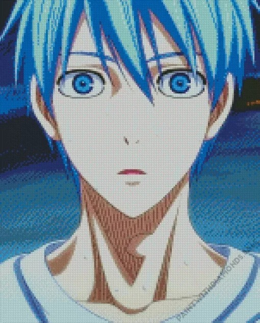 Tetsuya Kuroko Kurokos Basketball Diamond Painting