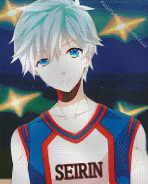 Tetsuya Kuroko Anime Character Diamond Painting