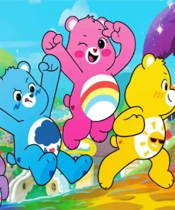 The Care Bears Animated Serie Diamond By Numbers