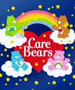 The Care Bears Characters Diamond By Numbers