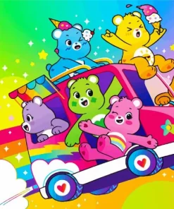 The Care Bears Diamond By Numbers