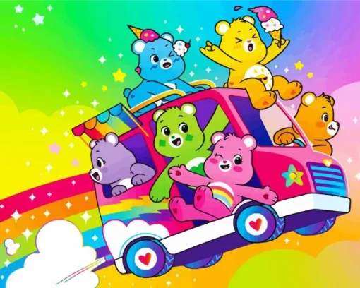 The Care Bears Diamond By Numbers