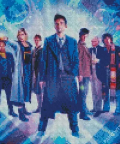 The Doctor Whoniverse Diamond Painting