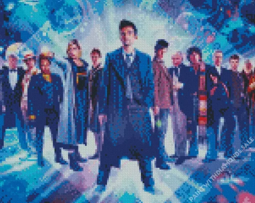 The Doctor Whoniverse Diamond Painting